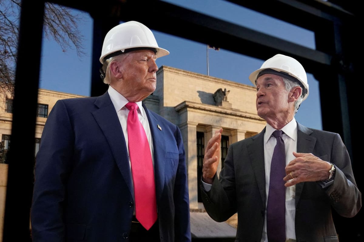 Trump amenaza a Jerome Powell de la FED con un “importante proceso judicial” en su contra por su “horrible” trabajo