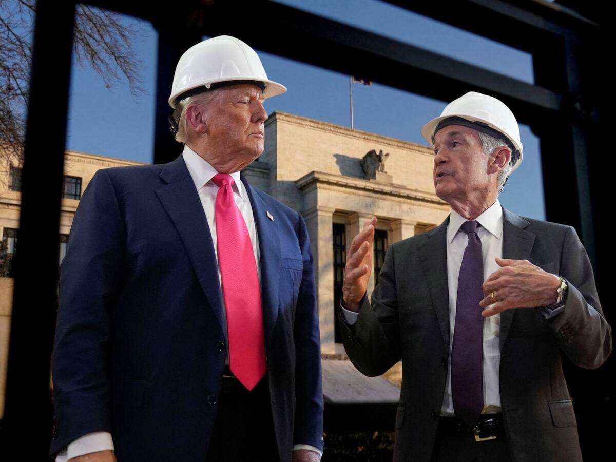 Trump arremete contra Jerome Powell y amenaza con un proceso judicial en su contra. | Crédito: REUTERS