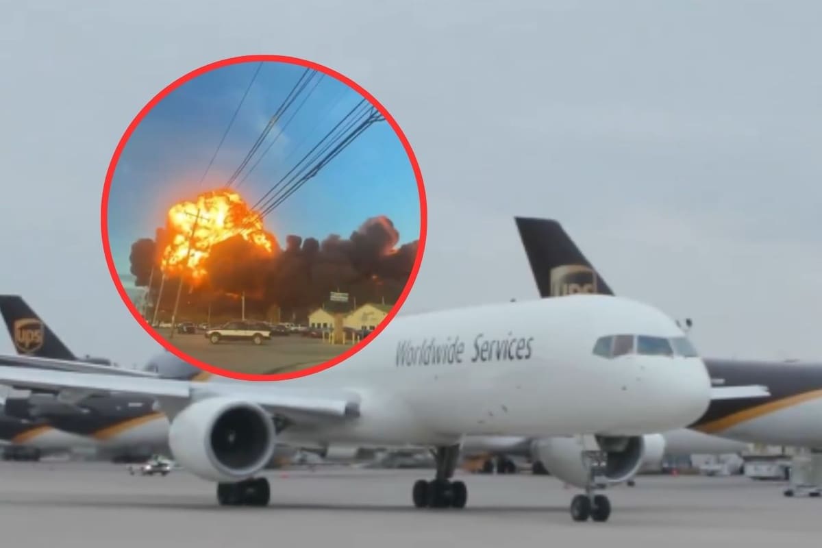 7 personas sin vida y 11 heridos son el saldo del accidente de un avión de carga de UPS en el aeropuerto de Louisville; autoridades anticipan que las cifras aumenten