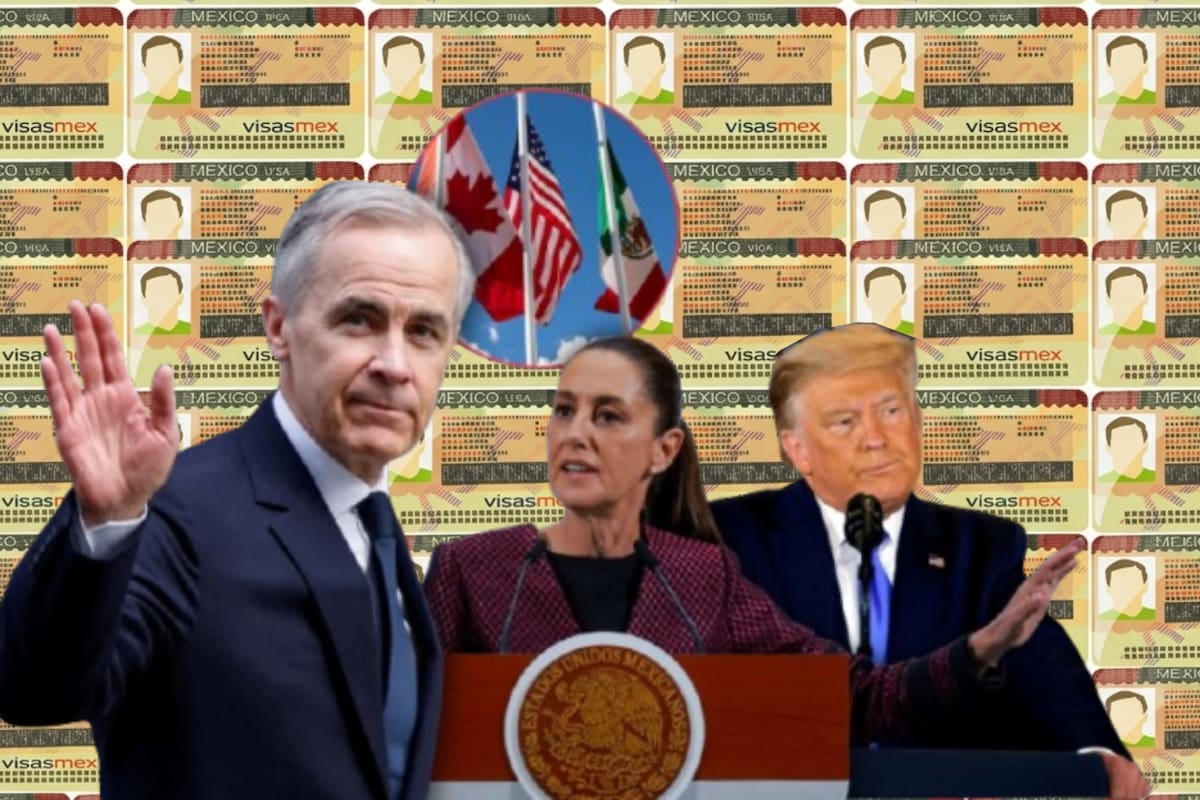 Sheinbaum NO cobrará visas a estadounidenses ni canadienses pues reveló que sus planes son atraer extranjeros a México