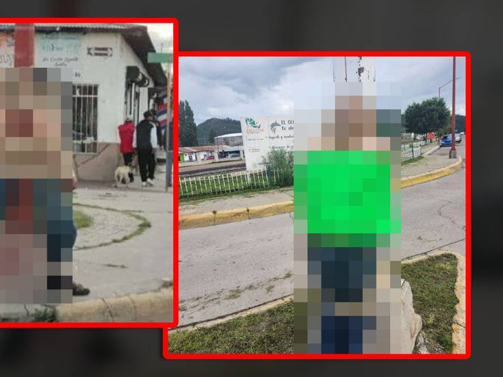 Hallan a siete hombres amarrados a postes con mensajes vinculados al crimen organizado en Chihuahua