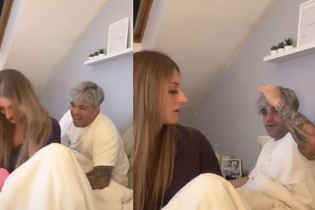 Menos mal que no huele: Mujer se “tira un “pedo” delante de su novio para ver su reacción
