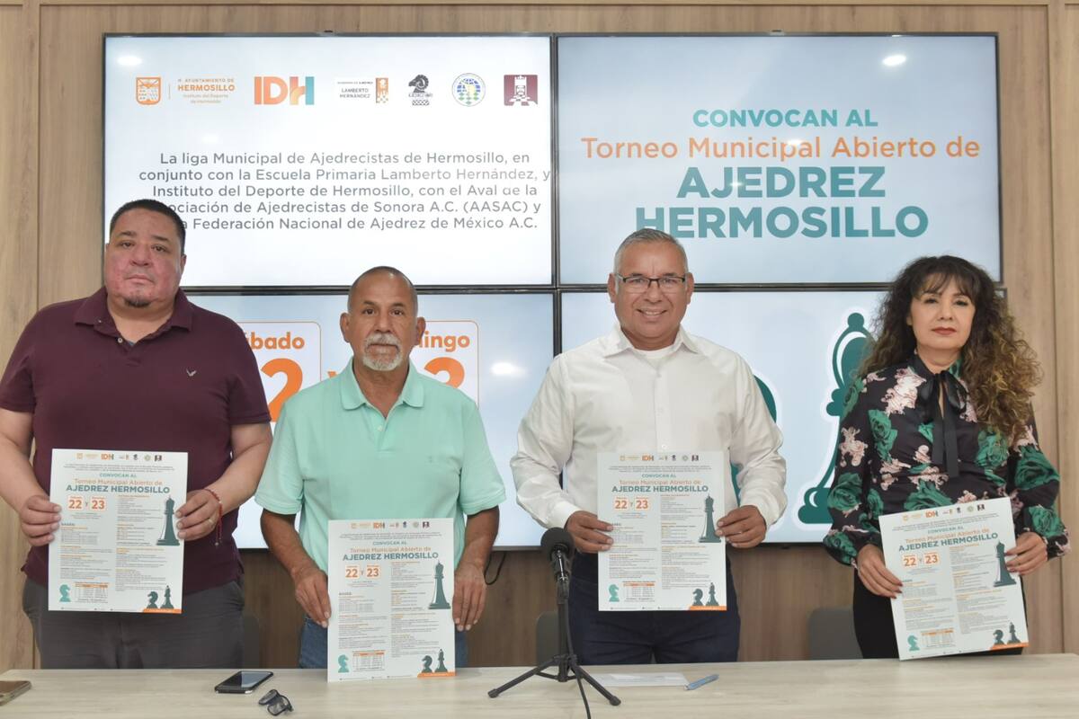 Invita Liga Municipal a Torneo de Ajedrez