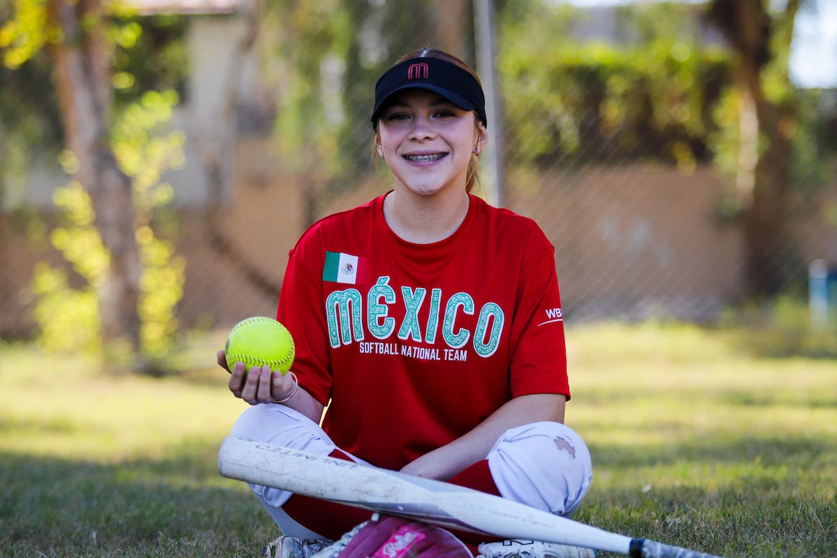 De Mexicali, Yetzirah Gauthereau brilla con la Selección Mexicana de Softbol