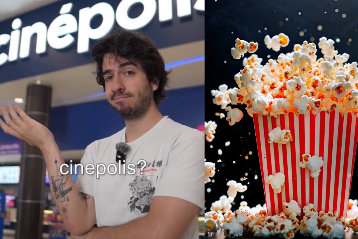 Un influencer compara el número de palomitas que te dan en cada cine del país