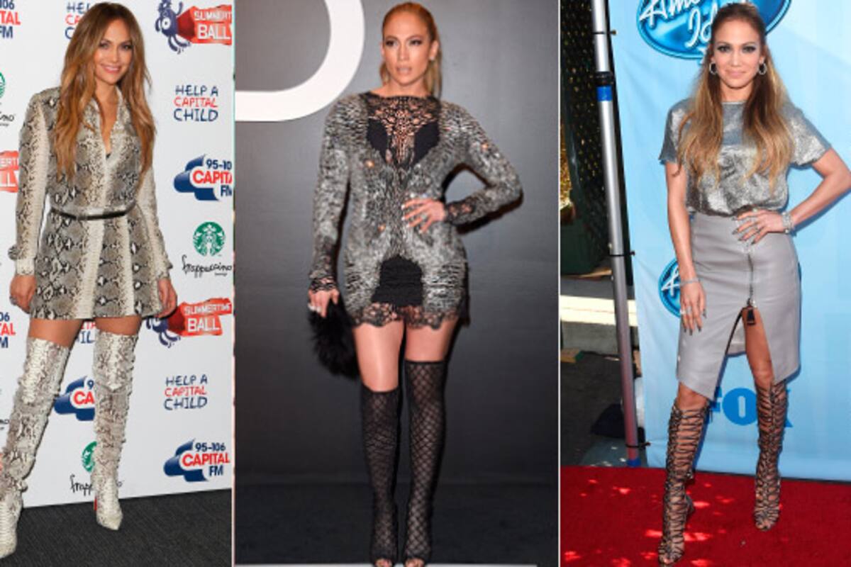 JLo y su colección de botas que luce de manera increíble