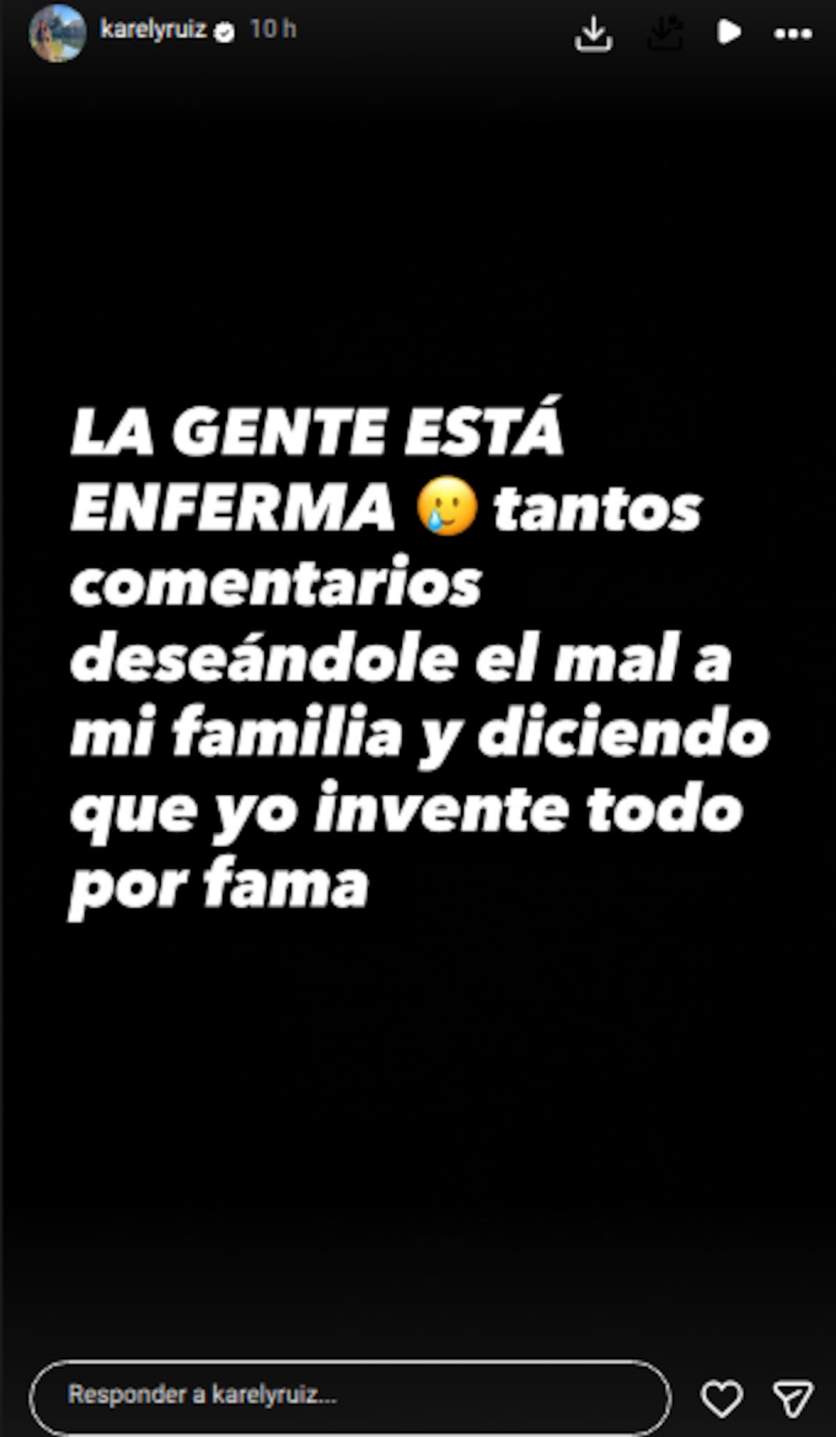 Karely Ruiz niega que el asalto a su domicilio fuera un invento y asegura que no jugaría con la seguridad de su familia