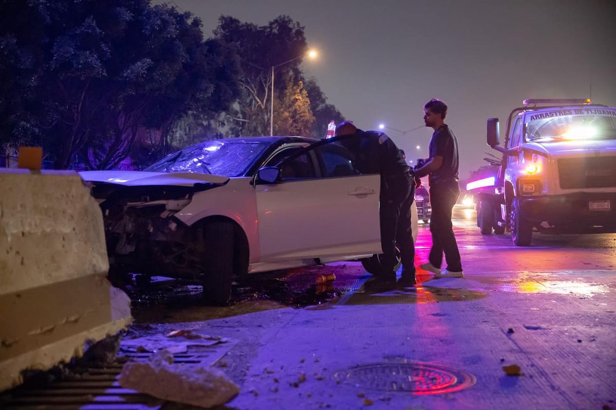 El incidente se registró a la altura de la colonia 20 de noviembre. Foto: Cortesía