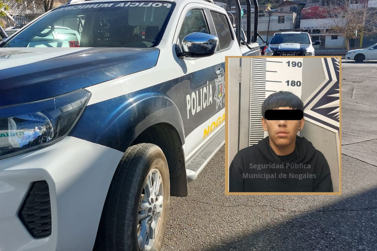 Capturan a presunto narcomenudista en Nogales