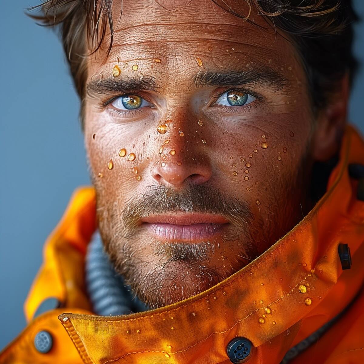 Emmet Klockowski, el constructor más optimista, cobra vida en esta increíble imagen generada por la inteligencia artificial de Midjourney