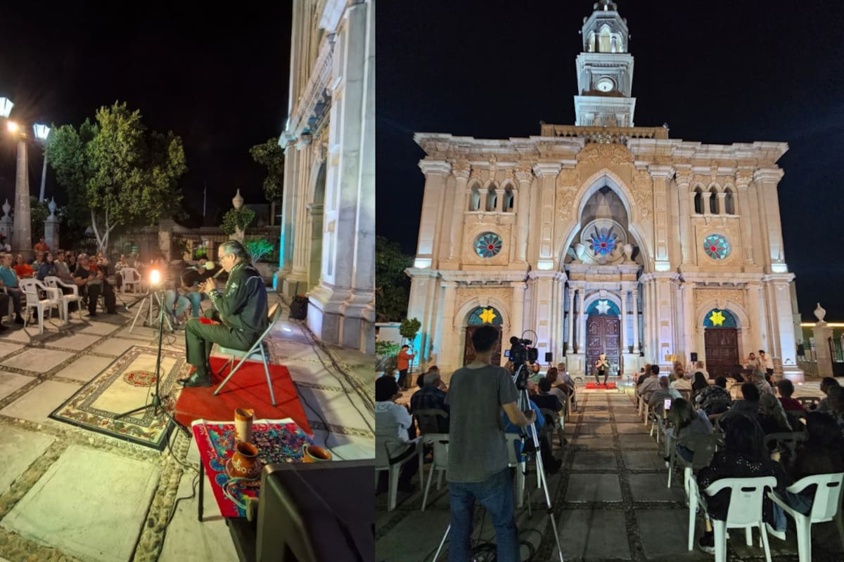 Arnulfo Miranda concluye la temporada “Patria/26” con un concierto de flauta de carrizo en la Capilla del Carmen