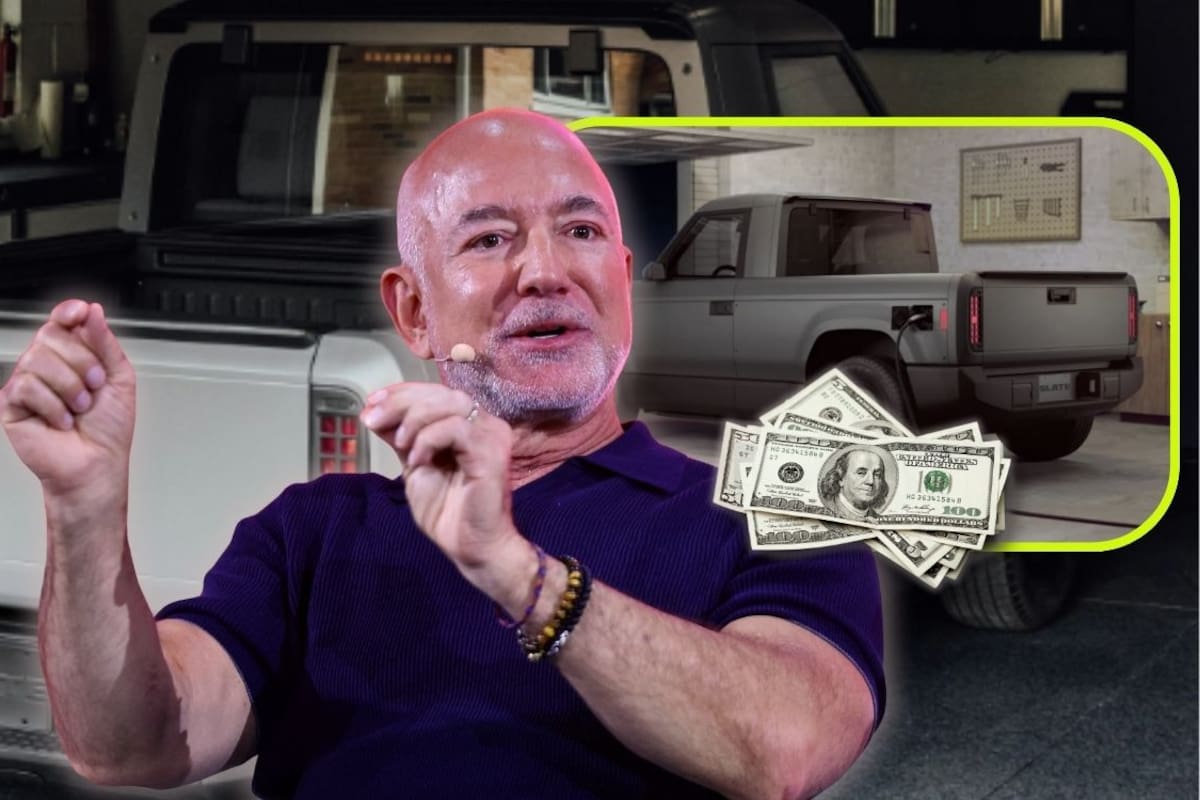 Slate, la pick-up eléctrica con Jeff Bezos entre sus inversionistas, busca competir por precio con camionetas básicas como la Nissan NP300 y dejaría al cliente personalizarla desde su casa con viniles y accesorios
