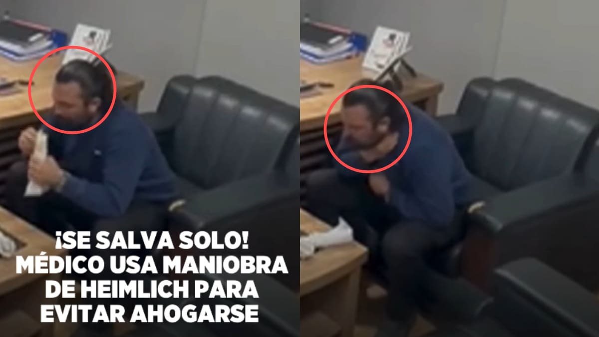 “Toma esto de consejo si algún día estás solo en casa”: médico se vuelve tendencia porque, al comenzar a ahogarse mientras estaba solo, logró auxiliarse por sí mismo