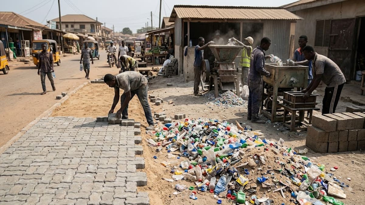 La propuesta desarrollada en Ghana plantea una alternativa para reutilizar parte de los desechos que no llegan al reciclaje.