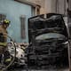 Incendio consume vehículo en la colonia San Ángel