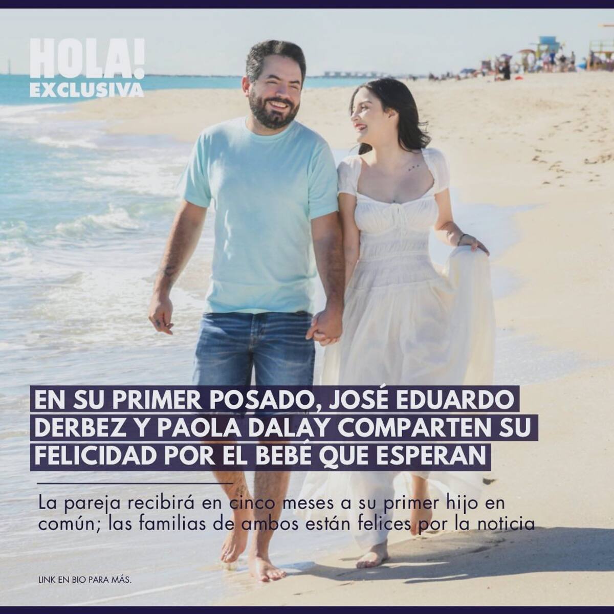 La pareja concedió una entrevista a la revista Hola!