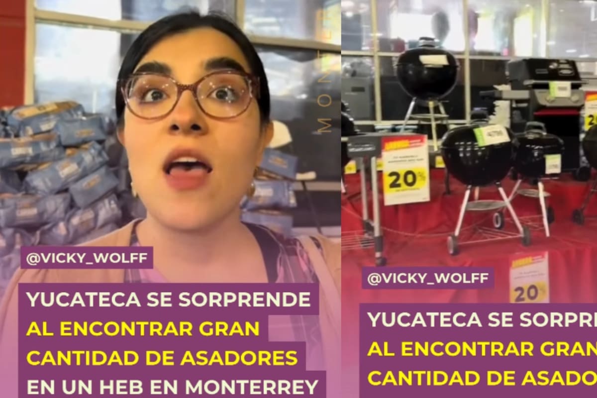 “¿Por qué hay tantos asadores?”: Jóvenes yucatecos en Monterrey se sorprenden al ver decenas de asadores en los supermercados
