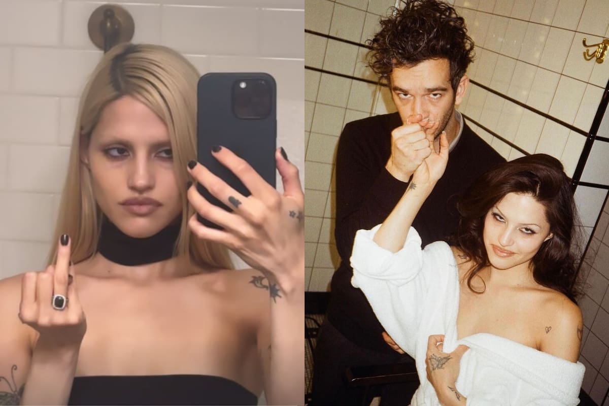 Matty Healy, ex de Taylor Swift, anuncia su compromiso con la modelo Gabbriette