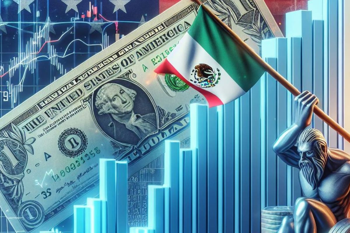 El peso mexicano cierra este jueves 26 de diciembre con altibajos; petróleo, dólar y bitcóin ajustan su rumbo al cierre de 2024