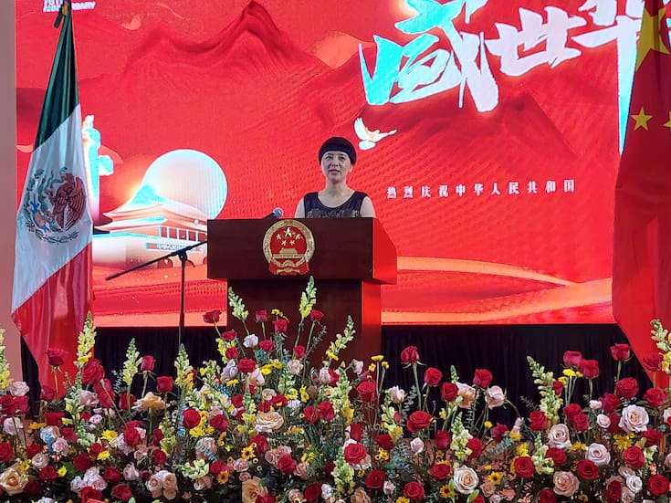 Conmemoran el 76 Aniversario de la Fundación de la República Popular China en Tijuana
