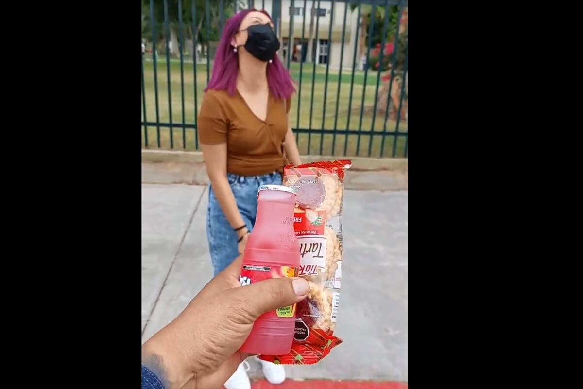 TIKTOK VIDEO: Papá lleva a su hija a la universidad y le prepara su lonchera