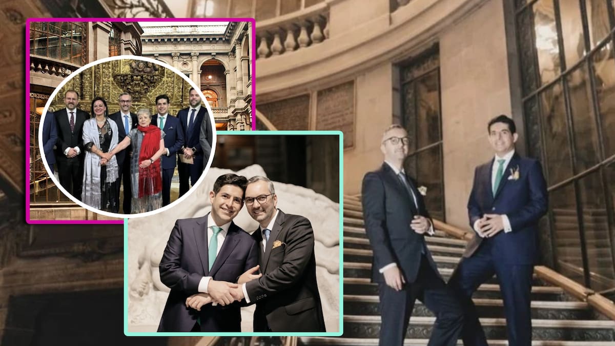 Martín Borrego organizó su boda en el Munal, disfrazada de evento diplomático con Rumania. / Foto: Especial