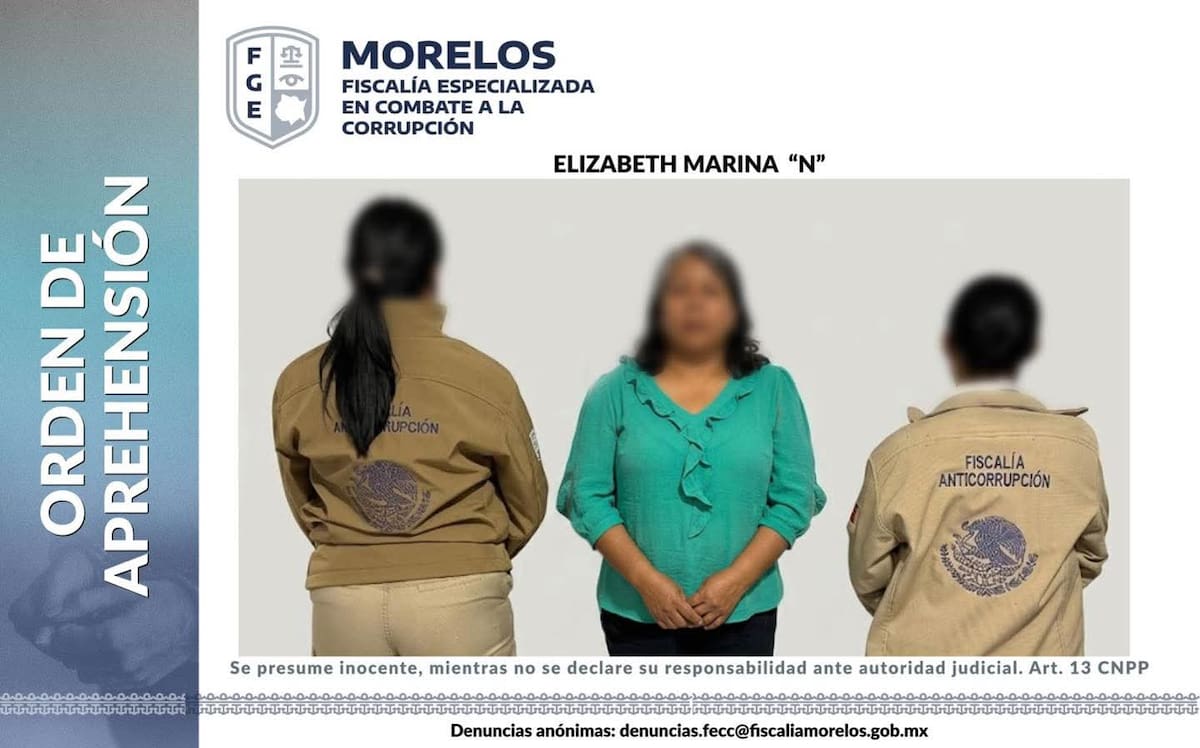 Autoridades estatales durante el seguimiento de las investigaciones que derivaron en la detención de la exfuncionaria. Foto: Fiscalía Morelos
