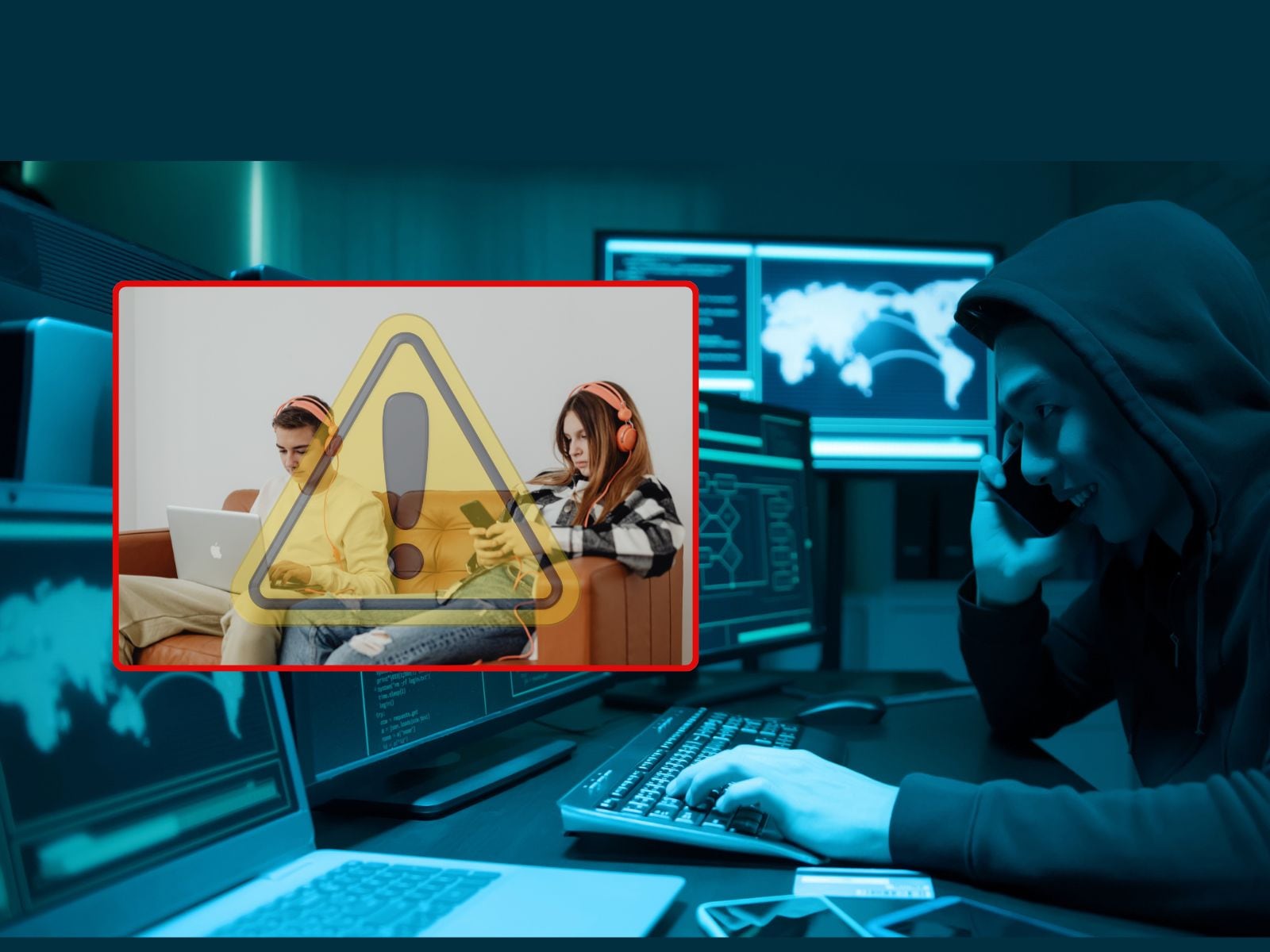 La sextorsión es una estafa digital donde delincuentes obtienen imágenes íntimas de menores para extorsionarlos. | Crédito: Canva