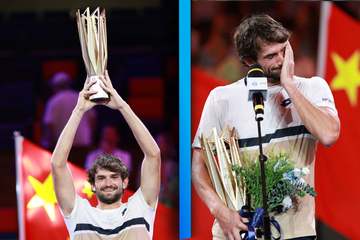 Valentin Vacherot, número 204 del mundo, conquista el Master 1000 de Shanghái; eliminó a Djokovic en semifinales