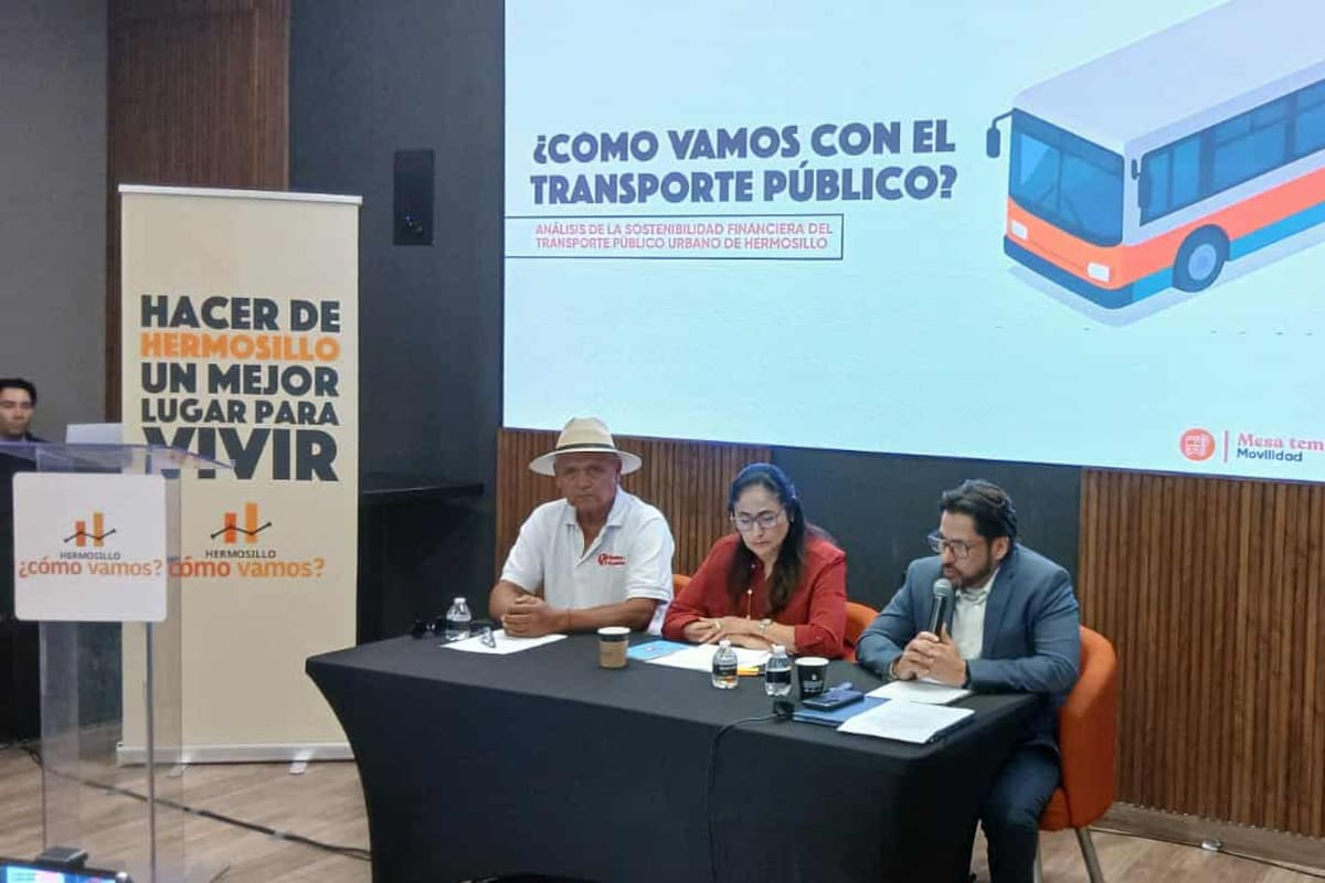 Advierten que el transporte público en Hermosillo depende casi totalmente del subsidio estatal