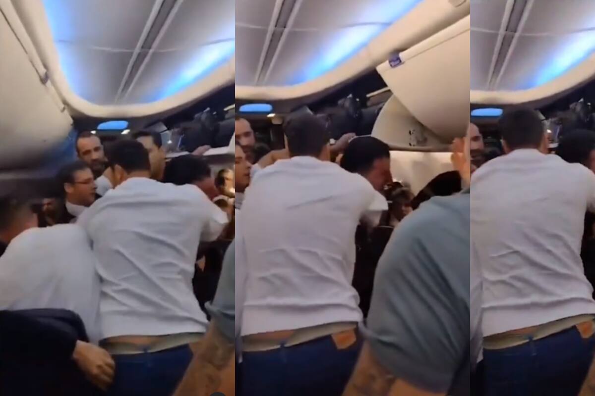 VIDEO: Pasajero intenta abrir puerta de avión en pleno vuelo de Brasil a Panamá