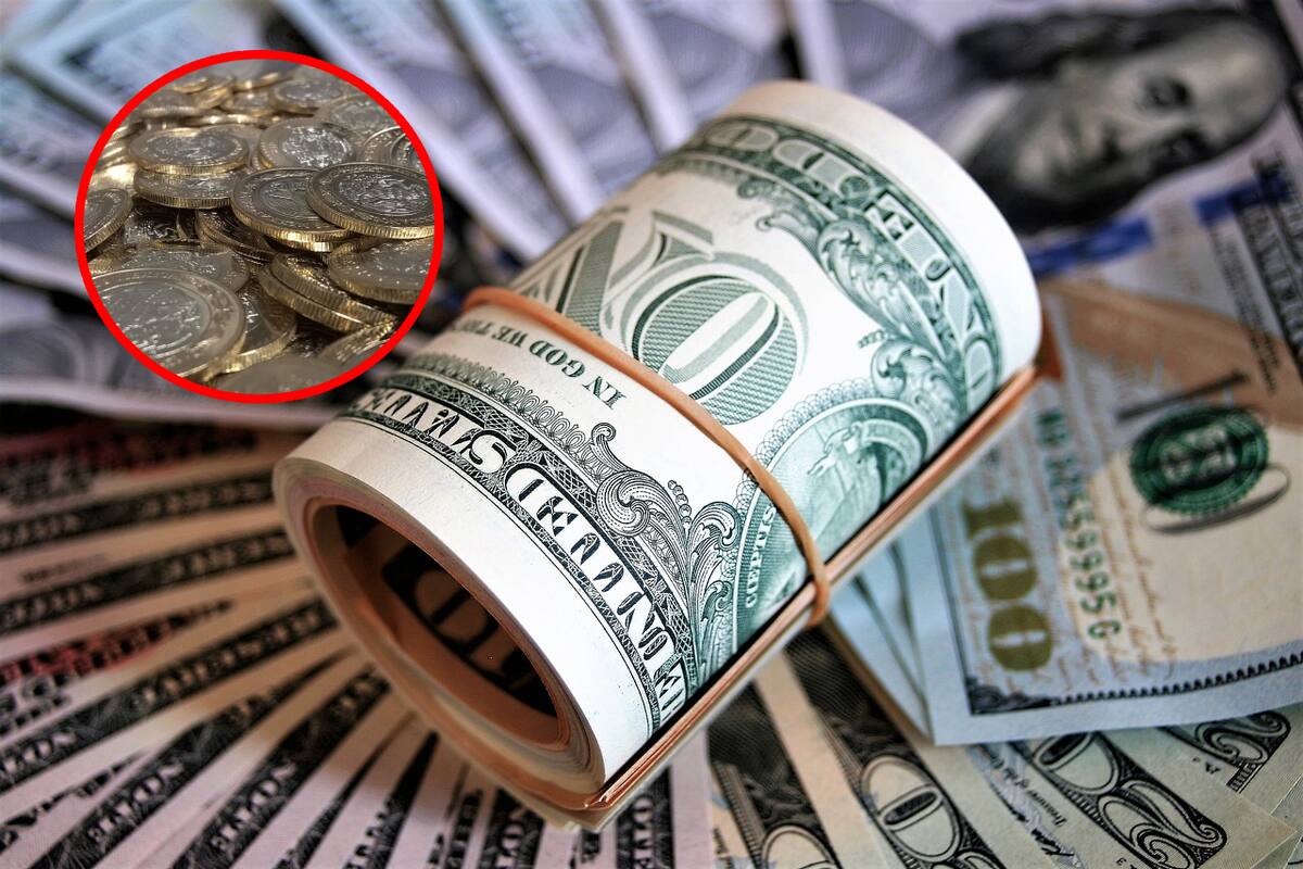 Peso mexicano cae fuertemente ante el dólar este 31 de diciembre