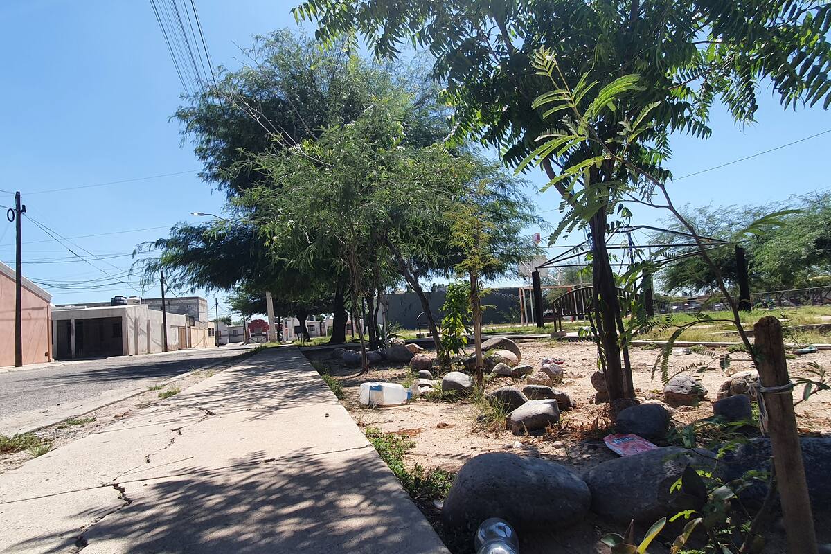 Hermosillo: María del Refugio da nueva vida a parque de Villas del Real
