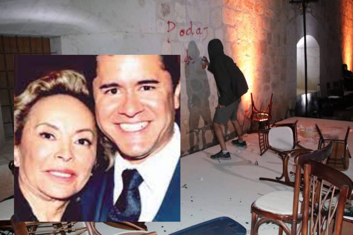 VIDEO: ¡Boda Elba Esther Gordillo arruinada! Maestros de SNTE destrozan salón que la albergará