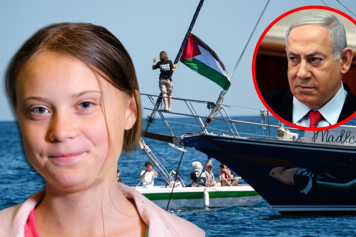 Israel impedirá llegada a Gaza del barco con ayuda humanitaria en el que viajan Greta Thunberg y otros 11 activistas, advierte ministro de Defensa de Netanyahu