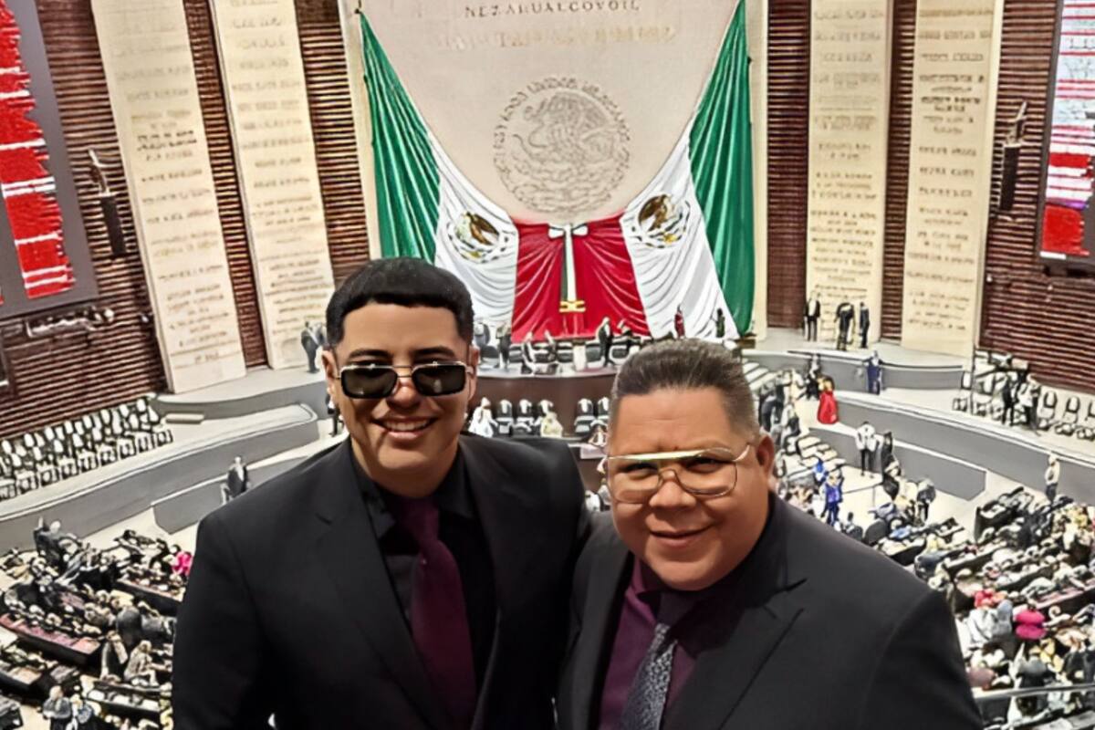 Critican a Eduin Caz tras asistir a la toma de protesta de Claudia Sheinbaum