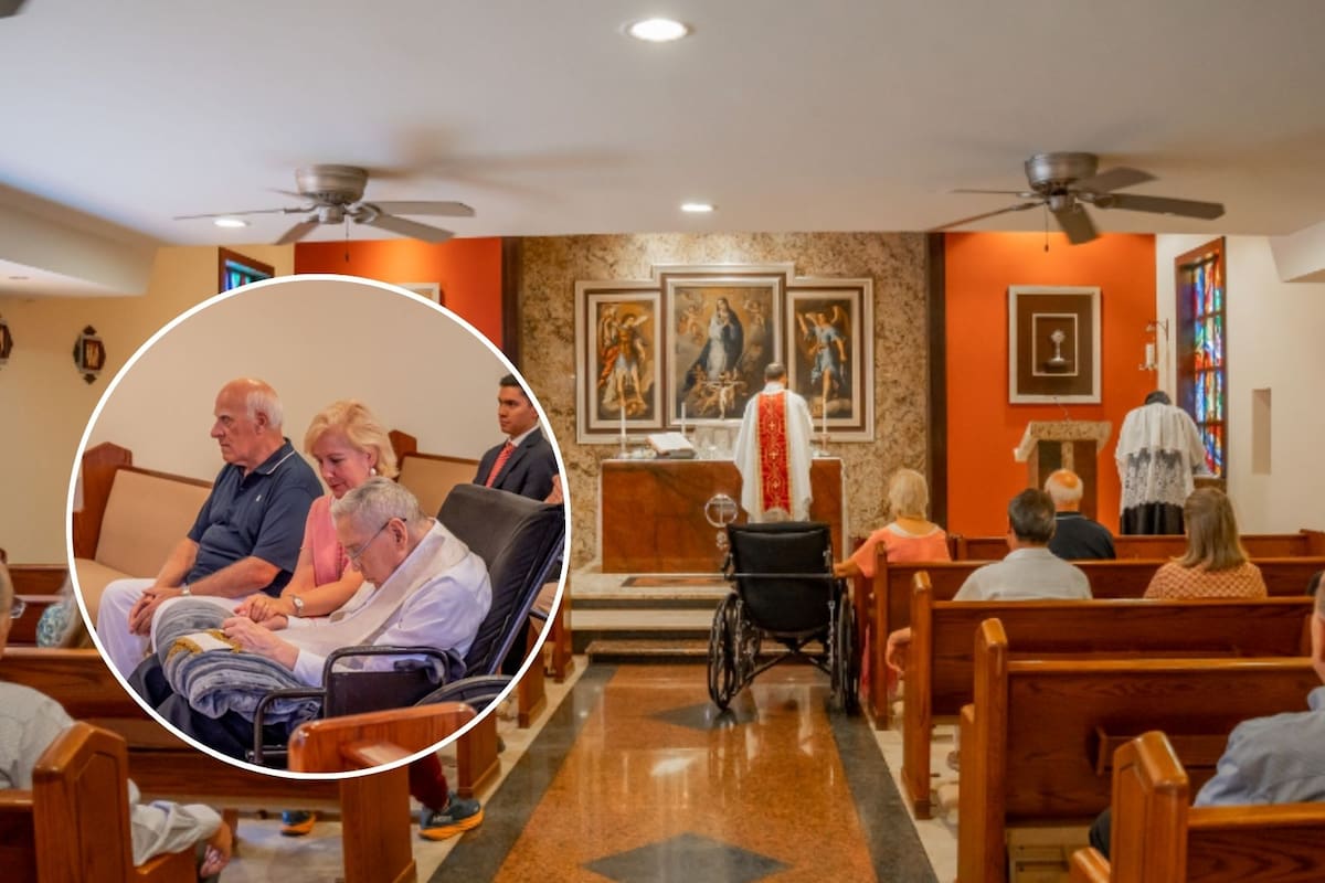 Celebran misa en acción de gracias por el padre Emilio Palafox