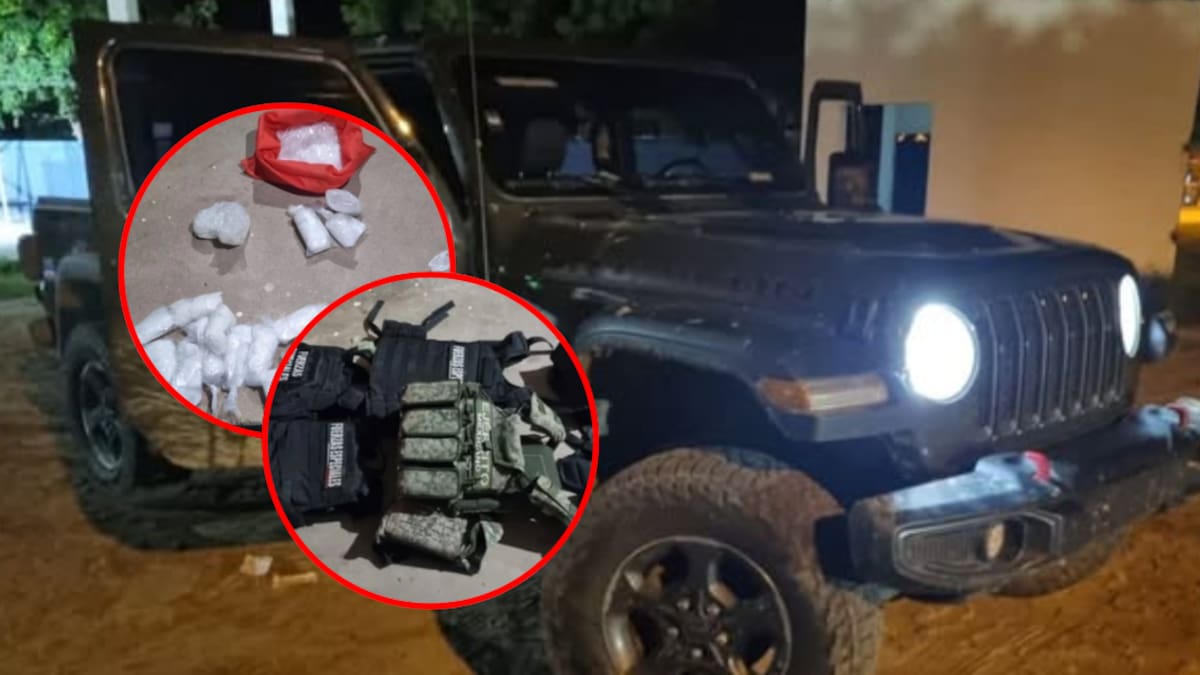 Cae grupo armado en Navolato con arsenal, drogas y equipo táctico: operativo interinstitucional desmantela célula criminal