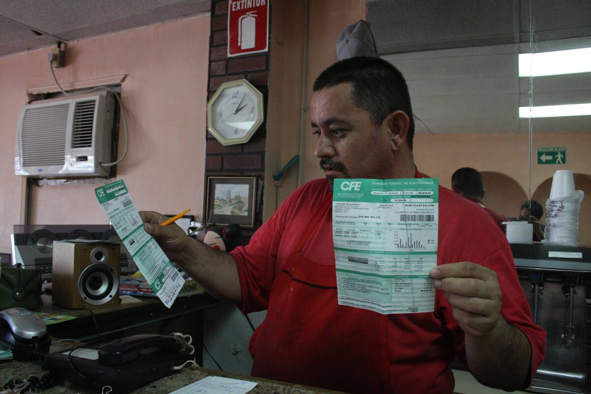 Mexicalenses ven alza en tarifa de electricidad