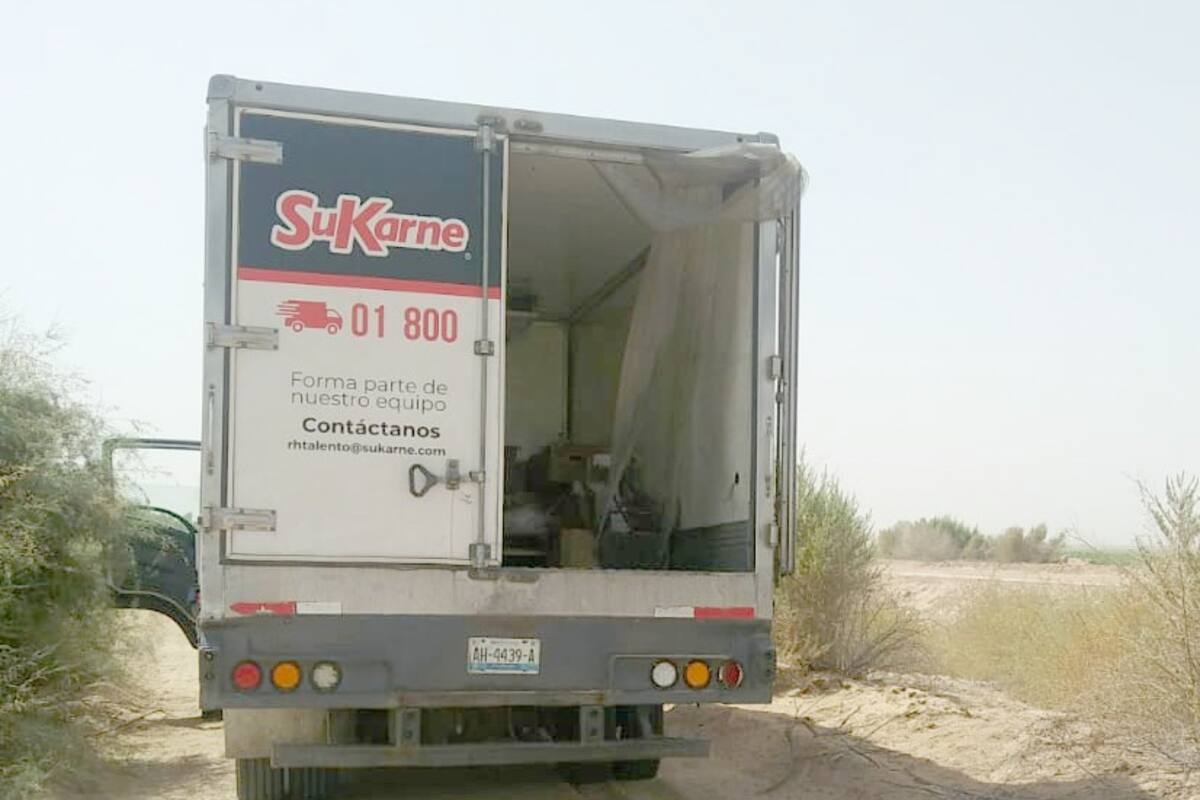 Registran nuevo robo a tractocamión en Valle de Mexicali