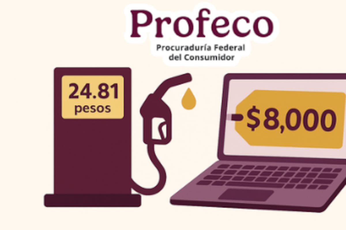 Gasolina a casi $25 pesos y laptops desde $8 mil: revelan precios más altos y más bajos en México