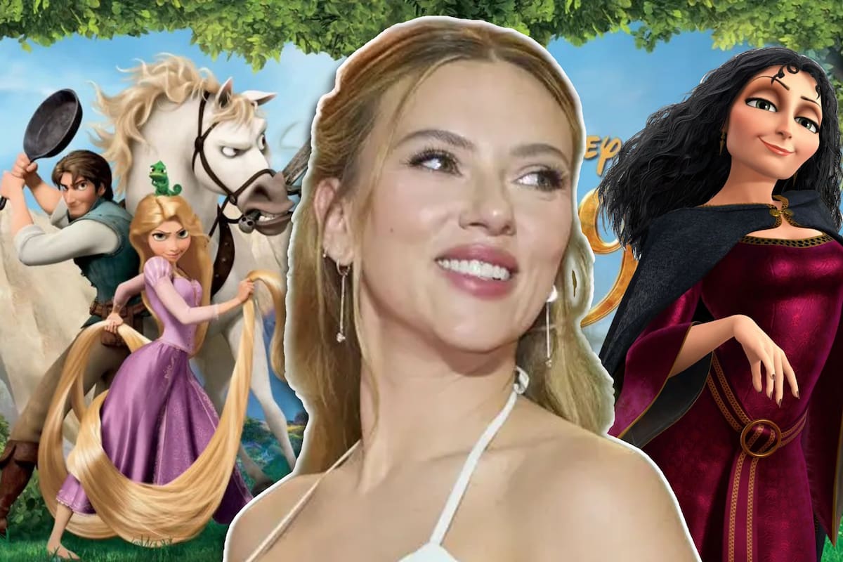 ¿Scarlett Johansson será Madre Gothel en el live-action de Enredados? La actriz responde a los rumores