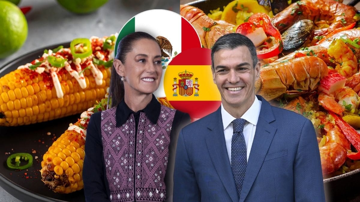 Mientras en México los tacos, elotes y tamales alimentan los hogares, en España las tapas, paella y jamón ibérico hacen fiesta en cada mesa, pero en ambos ‘coronan’ los churros