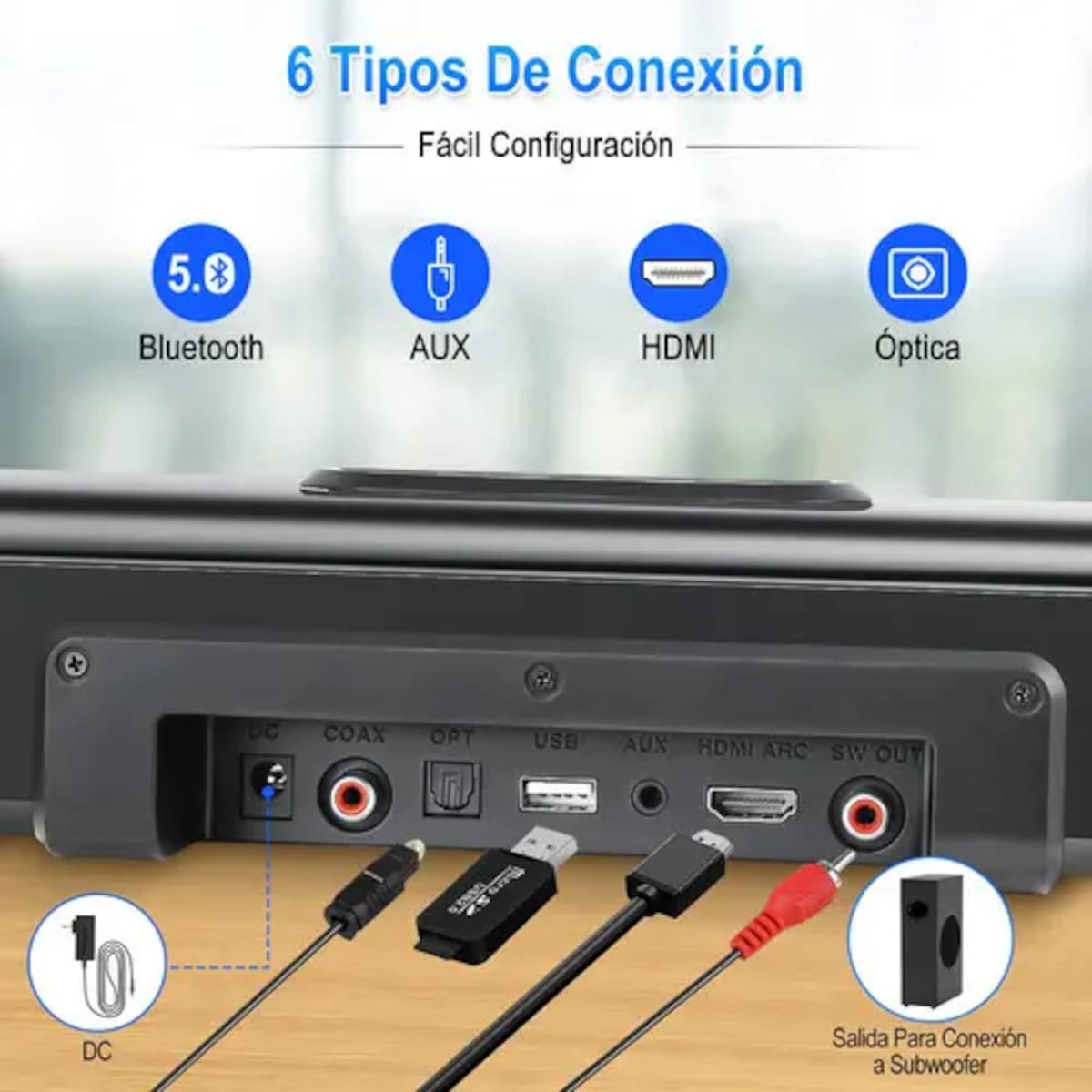 Barras de sonido de entrada, modelo SJROHE S22 | Mercado Libre