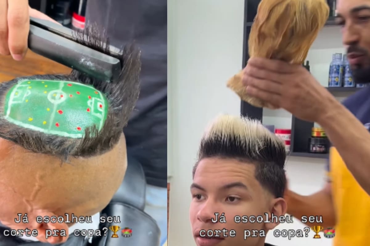 Peinados inspirados en la fiebre mundialista se vuelven virales en redes sociales