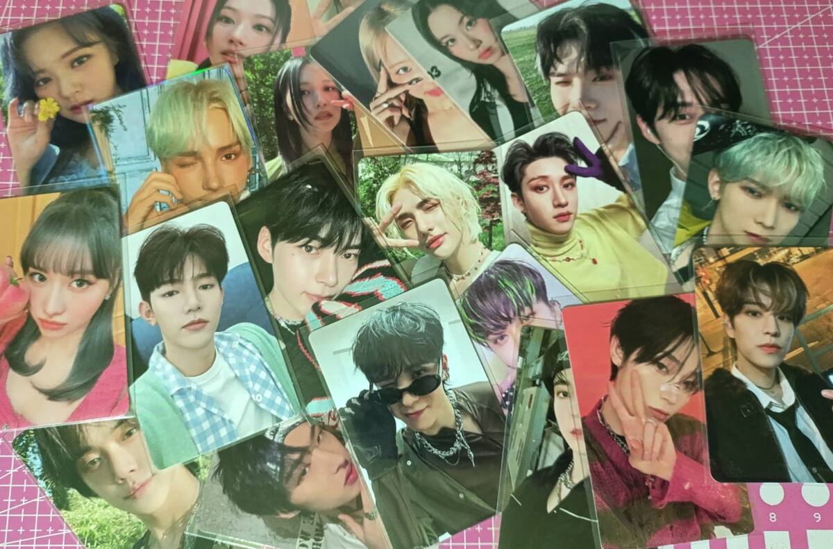 La colección de photocards es una actividad común en los fans del Kpop. / @snow.vaal vía Instagram.