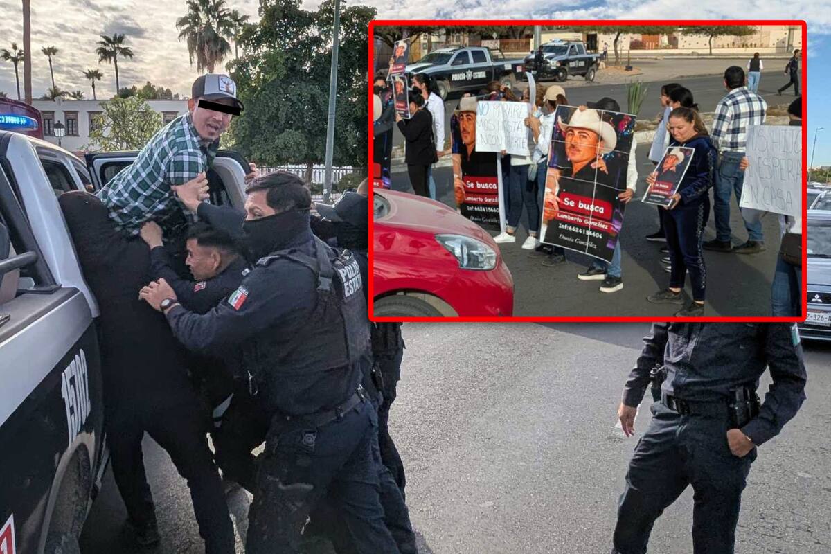Familiares de Lamberto fueron detenidos tras “bloquear vialidades” en protesta por su búsqueda: “Expresaron de forma violenta su reclamo”