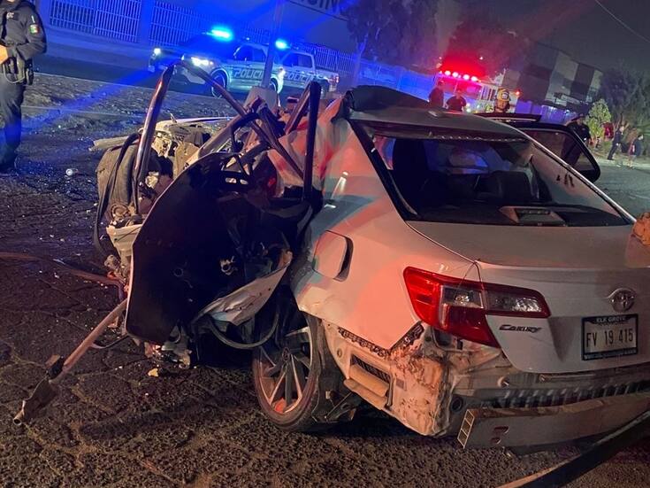 Muere joven en volcadura tras atropellar a un hombre en situación de calle