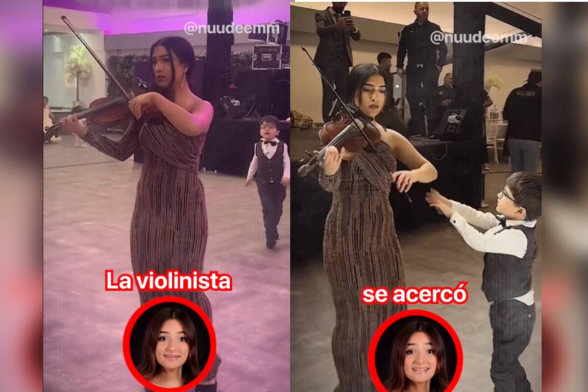 VIDEO: grupo de niños molestan a una violinista en una boda, ¡y los padres no hacen nada!