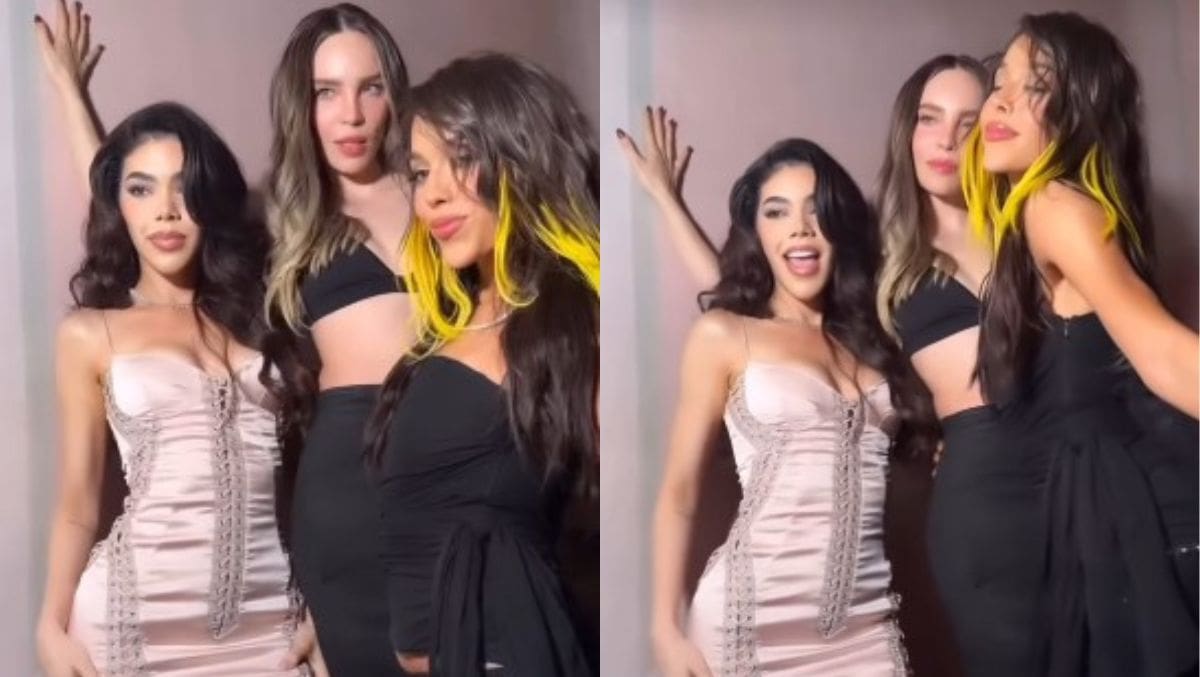 Belinda dedica unas emotivas palabras a Danna Paola y Kenia Os en el lanzamiento de “Indómita”